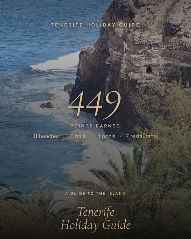 A shareable score card, styled like the app cover